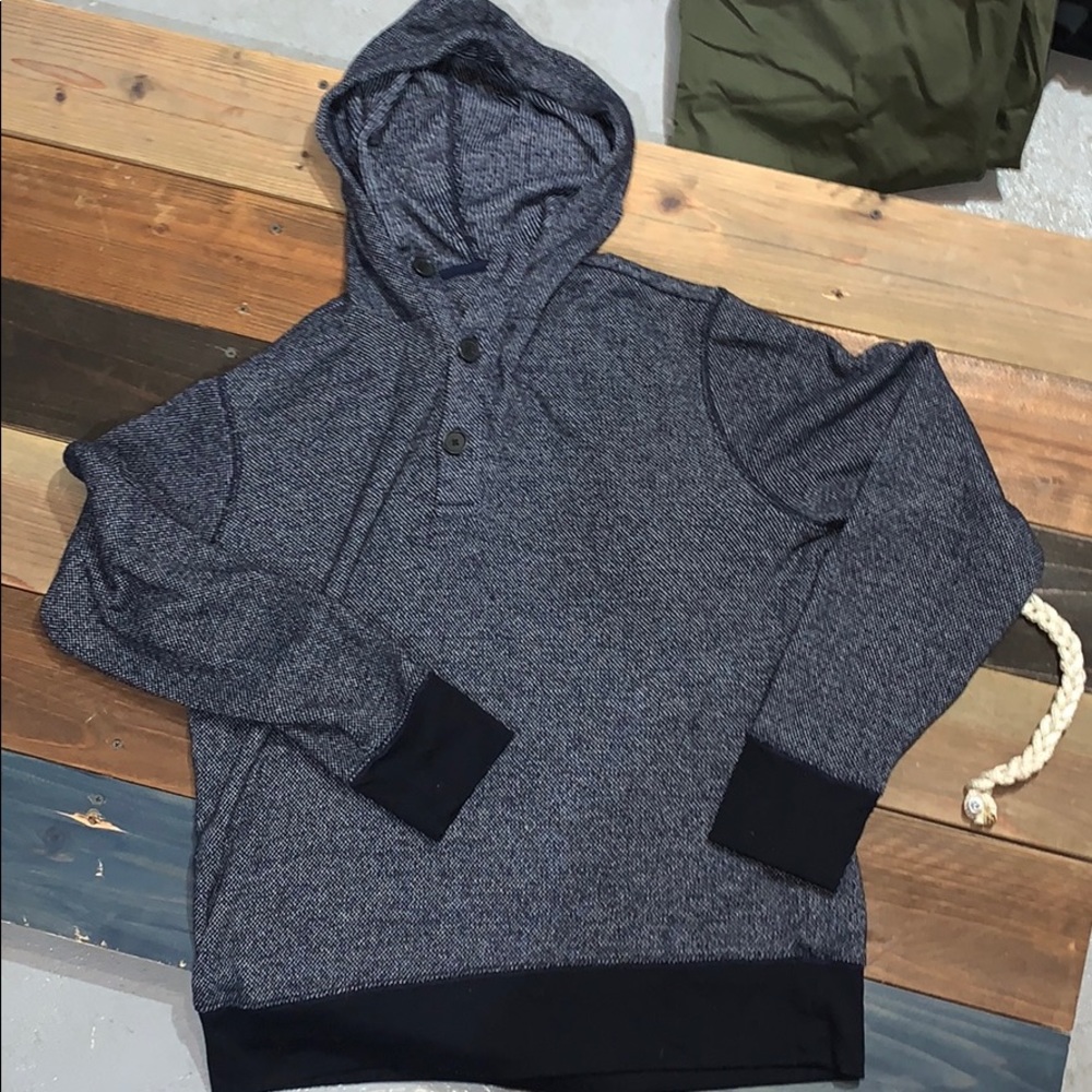 Banana Republic Medium Sweater with Hood blue